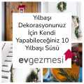 Yılbaşı Dekorasyonu İçin Kendi Yapabileceğiniz 10 Yılbaşı Süsü