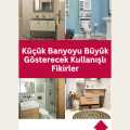 Küçük Banyoyu Büyük Gösterecek Kullanışlı Fikirler