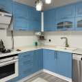 Öncesi&Sonrası: Mavi Renge Merhaba Diyen Bir Mutfak