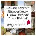 Balkon Duvarınızı Güzelleştirecek Harika Dekoratif Duvar Fikirleri!