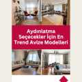 Aydınlatma Seçecekler İçin En Trend Avize Modelleri
