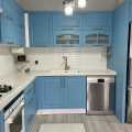 Öncesi&Sonrası: Mavi Renge Merhaba Diyen Bir Mutfak