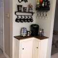 Küçük Mutfakların Keyfini Arttıracak Kahve Köşesi Fikirleri