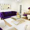 Art Deko Ruhlu Bu Salonda Mor Tüm Cazibesini Konuşturuyor