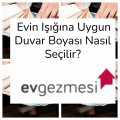 Evin Işığına Uygun Duvar Boyası Nasıl Seçilir?