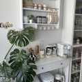 Küçük Mutfakların Keyfini Arttıracak Kahve Köşesi Fikirleri