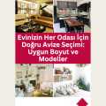 Evinizin Her Odası İçin Doğru Avize Seçimi: Uygun Boyut ve Modeller