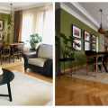 Yeşil Duvarın Odakta Olduğu Bu Evde Natürellik Yüksek Seviyede!