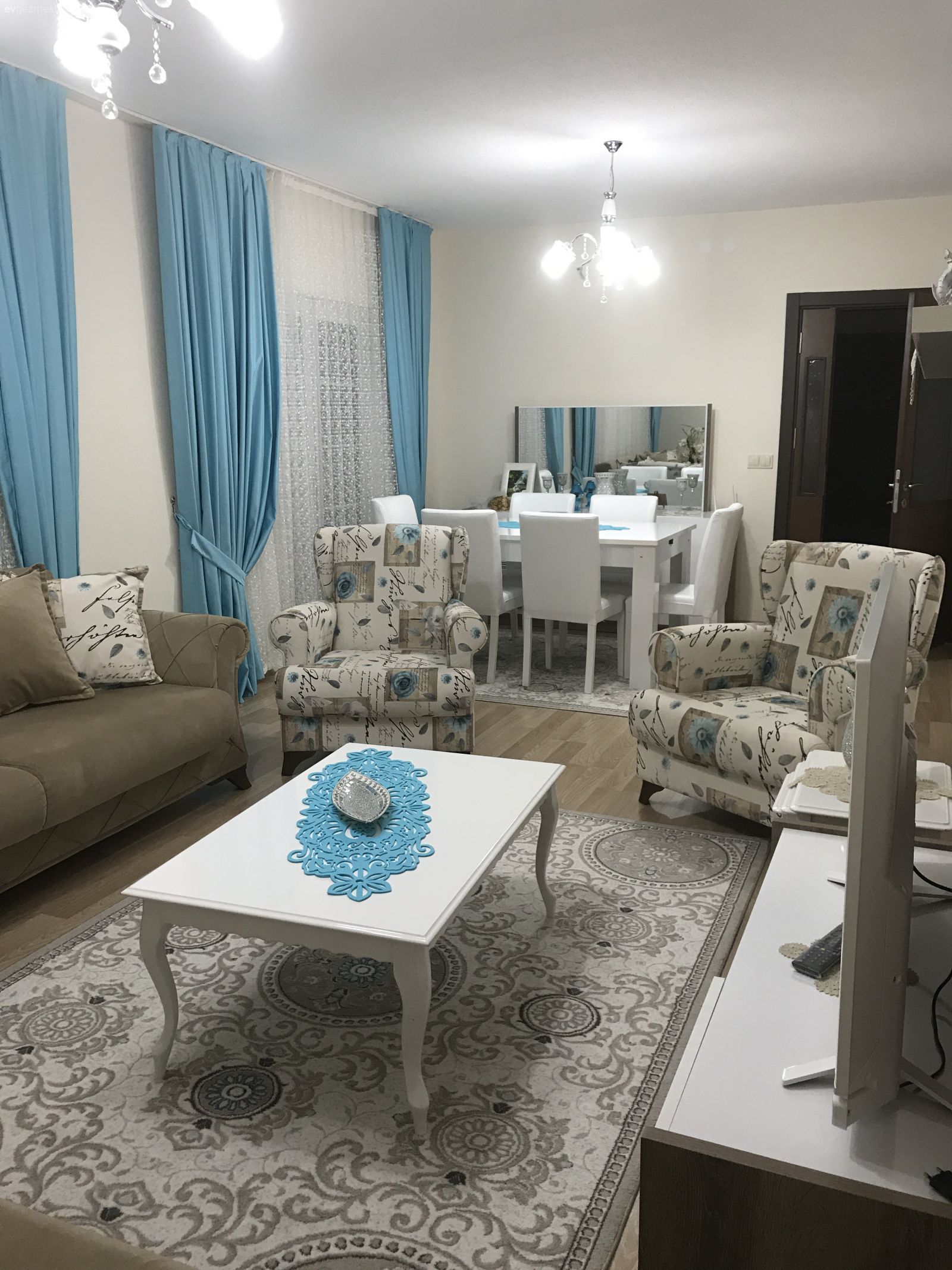 Salon ve yemek odama yardım