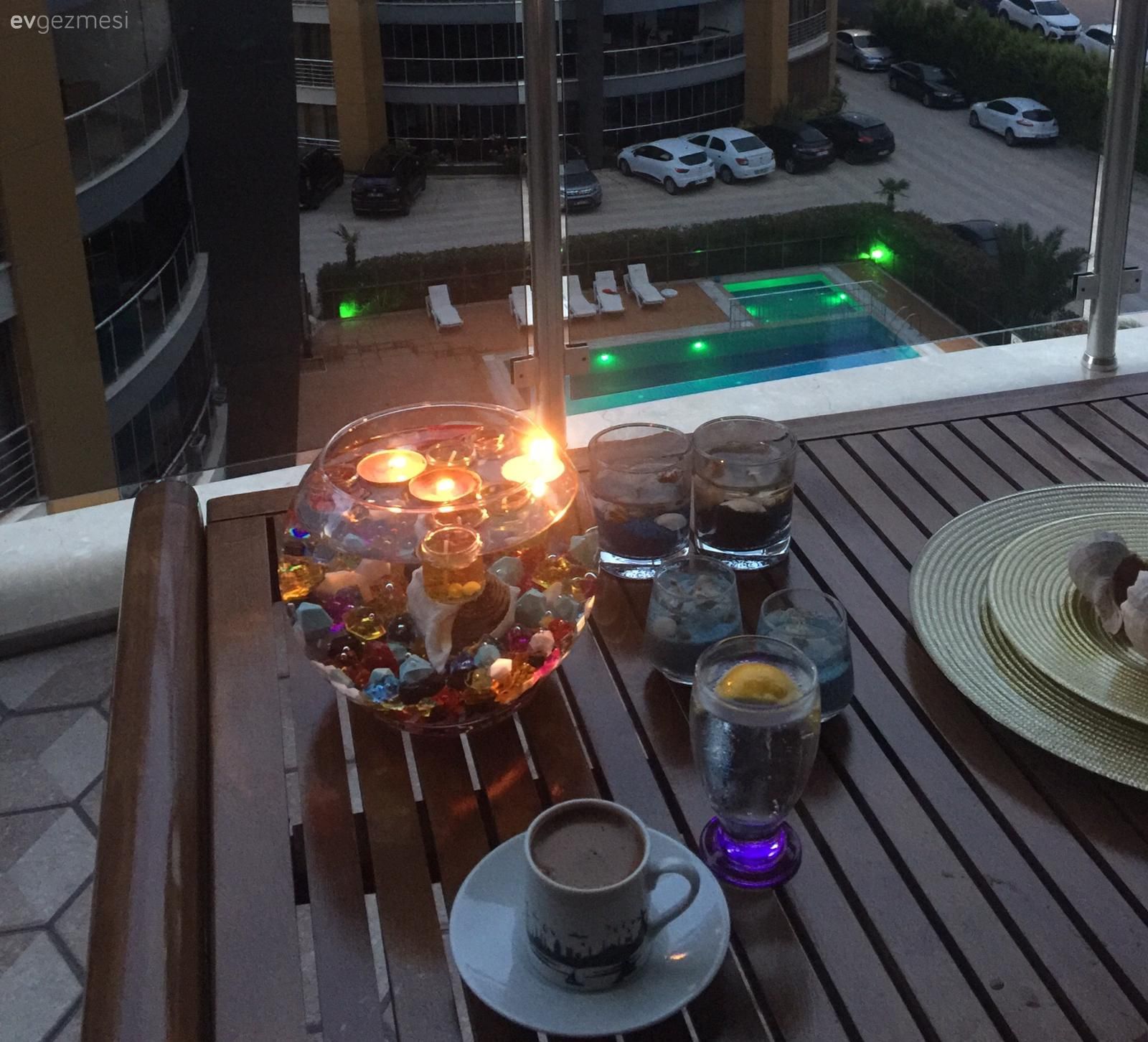 YAZ KEYFİ BALKONUMDAN BİRKAÇ KARE RESİMLER