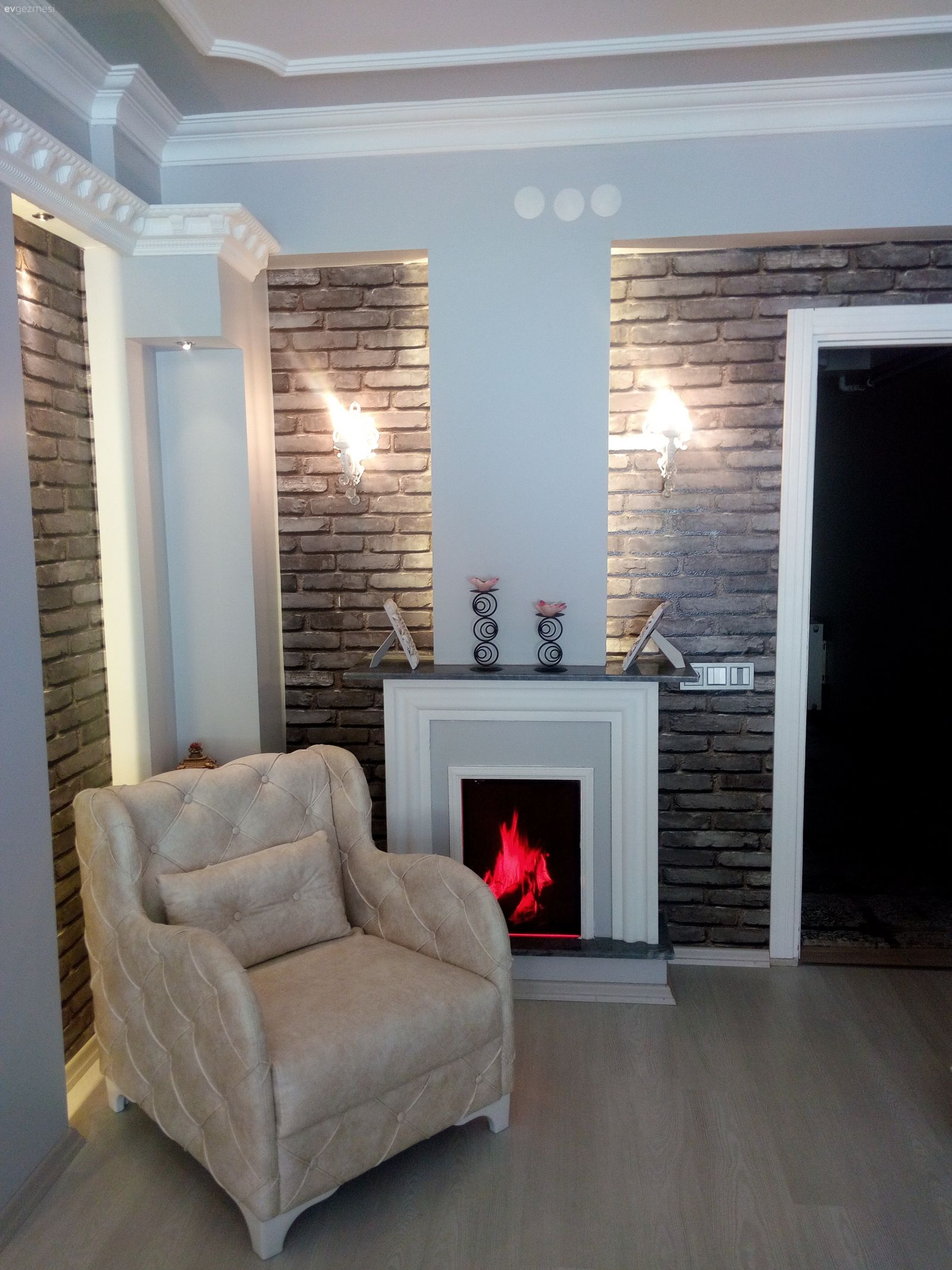 Kendi tasarladığım salonum