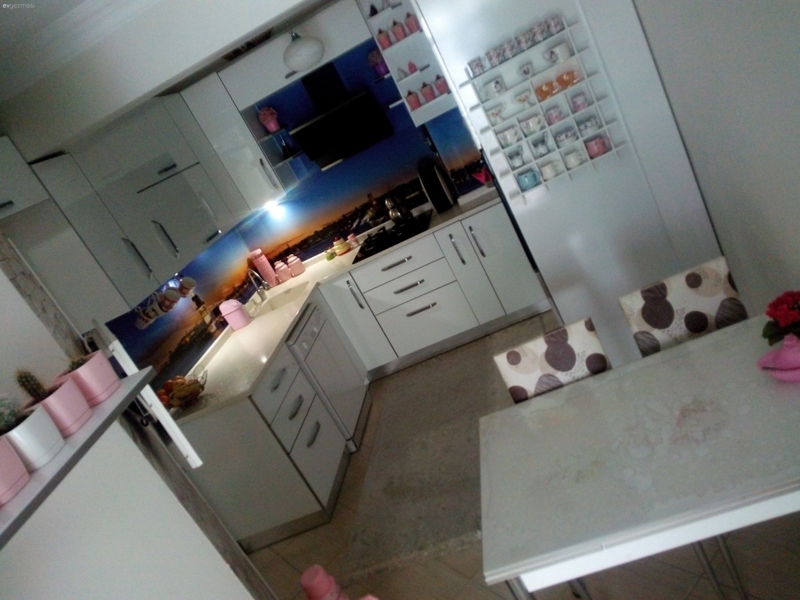 Baştan yaptırdığım mutfağım