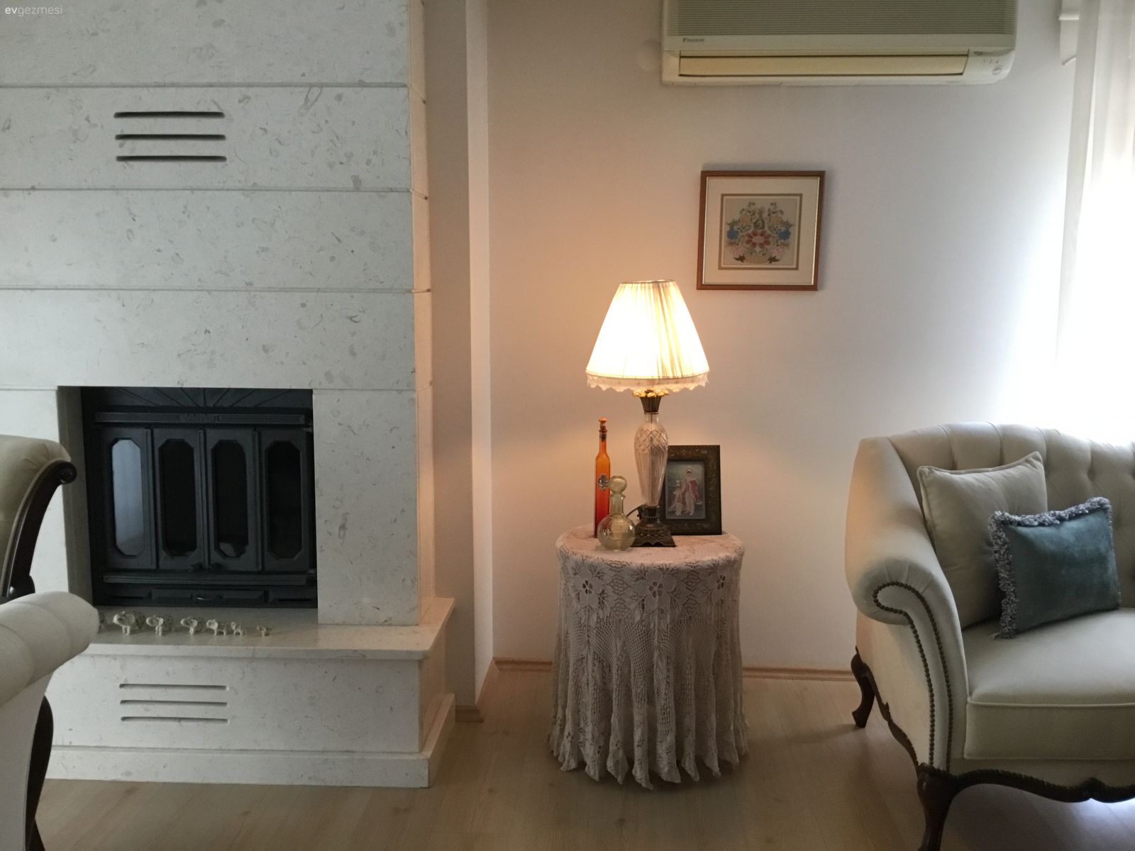 Salonumun son hali..Her an birşeyler eklenebilir ya da çıkarılabilir☺️