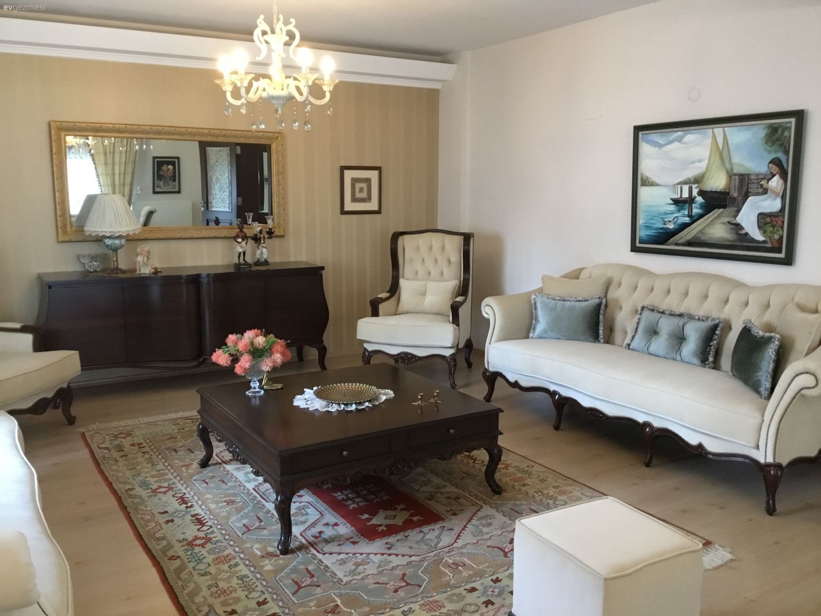 Salonumun son hali..Her an birşeyler eklenebilir ya da çıkarılabilir☺️