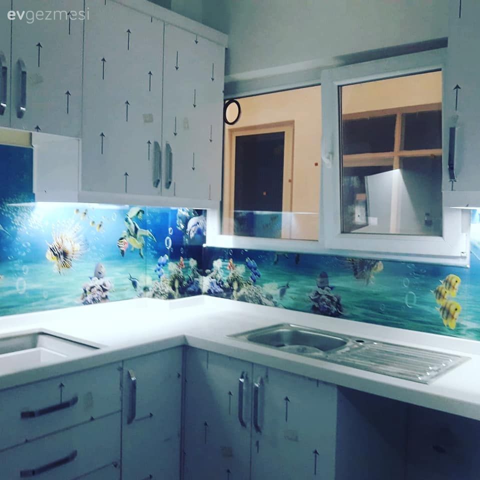 Cam mutfak uygulamaları