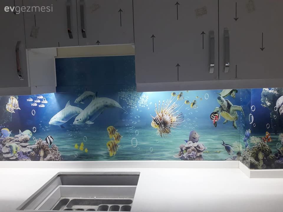 Cam mutfak uygulamaları