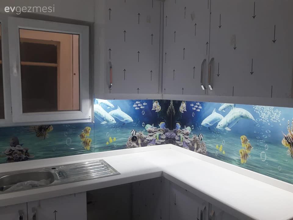 Cam mutfak uygulamaları