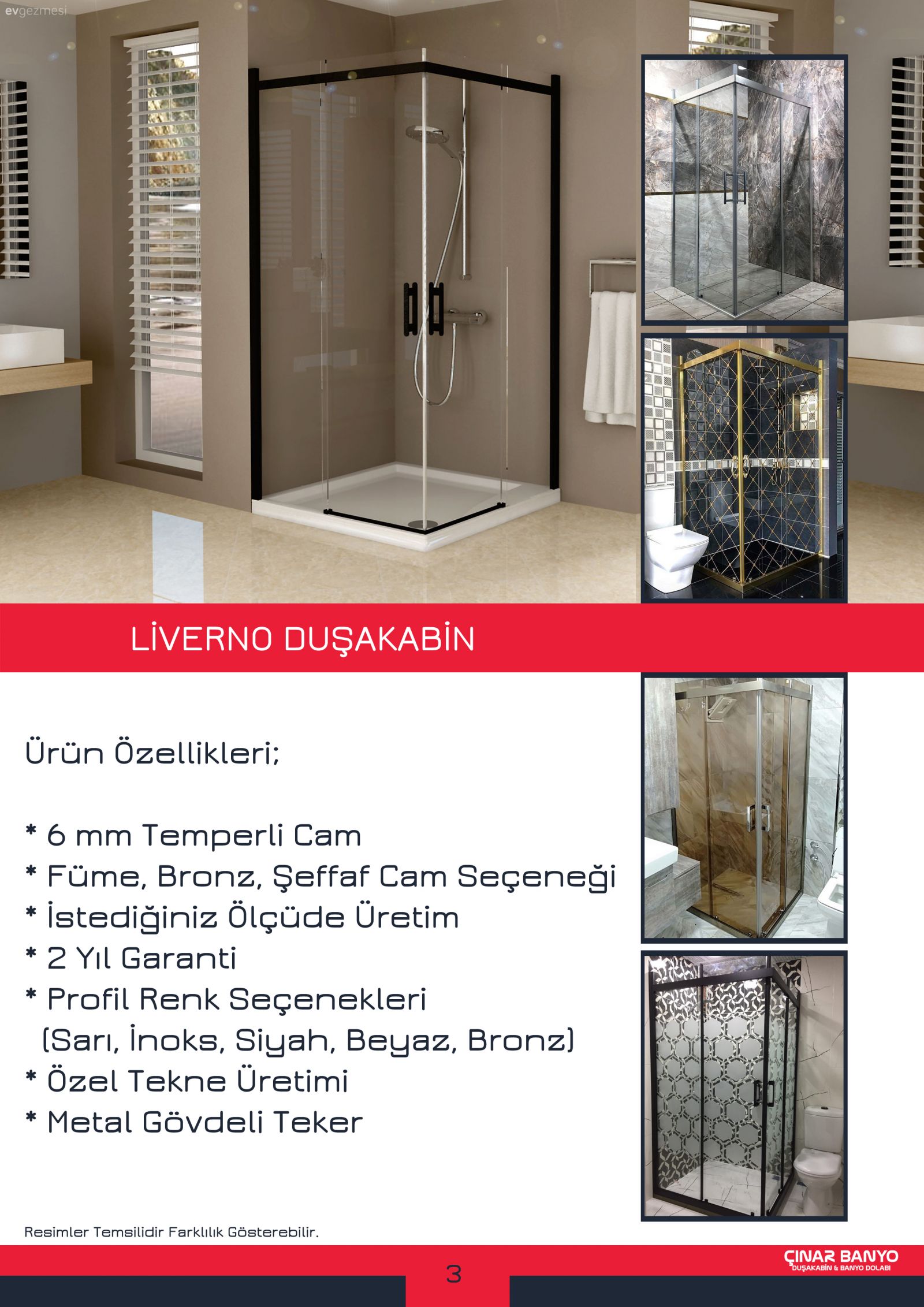 DUŞAKABİN VE BANYO DOLABI TERCİHİ
