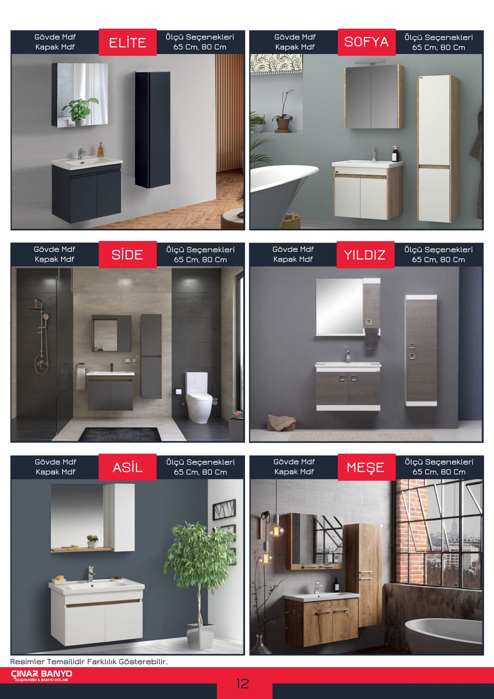 DUŞAKABİN VE BANYO DOLABI TERCİHİ