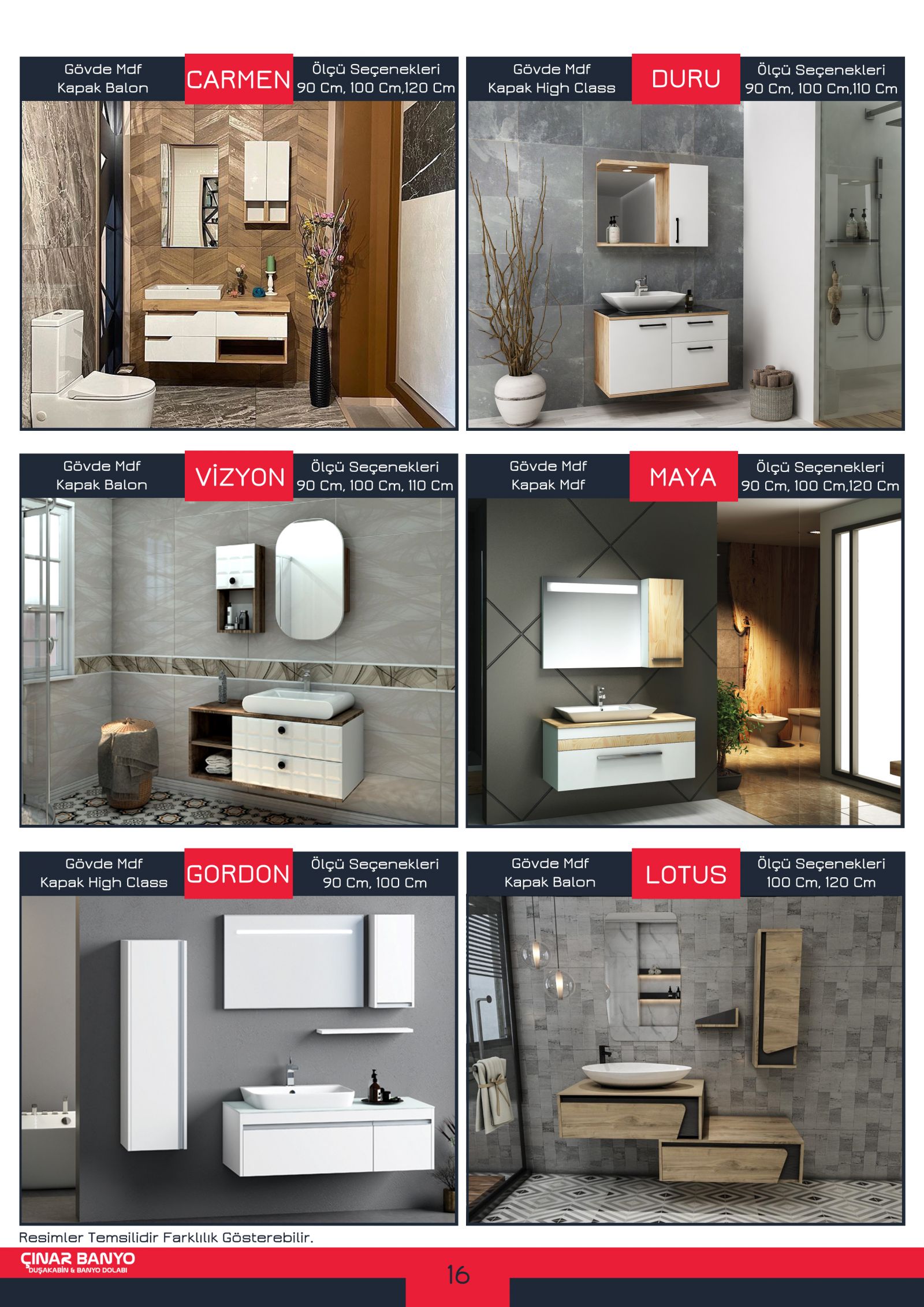 DUŞAKABİN VE BANYO DOLABI TERCİHİ