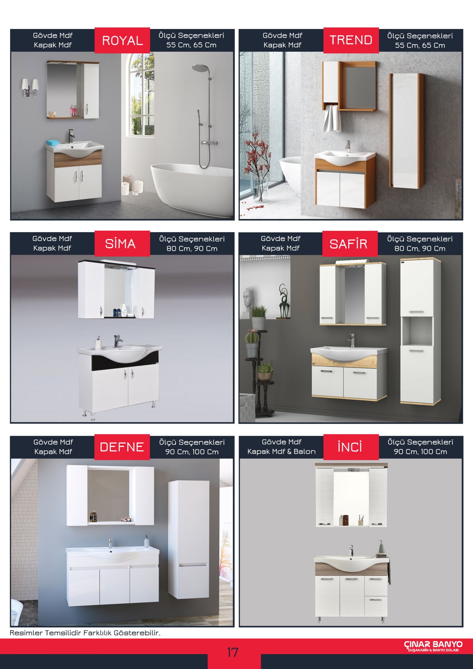 DUŞAKABİN VE BANYO DOLABI TERCİHİ