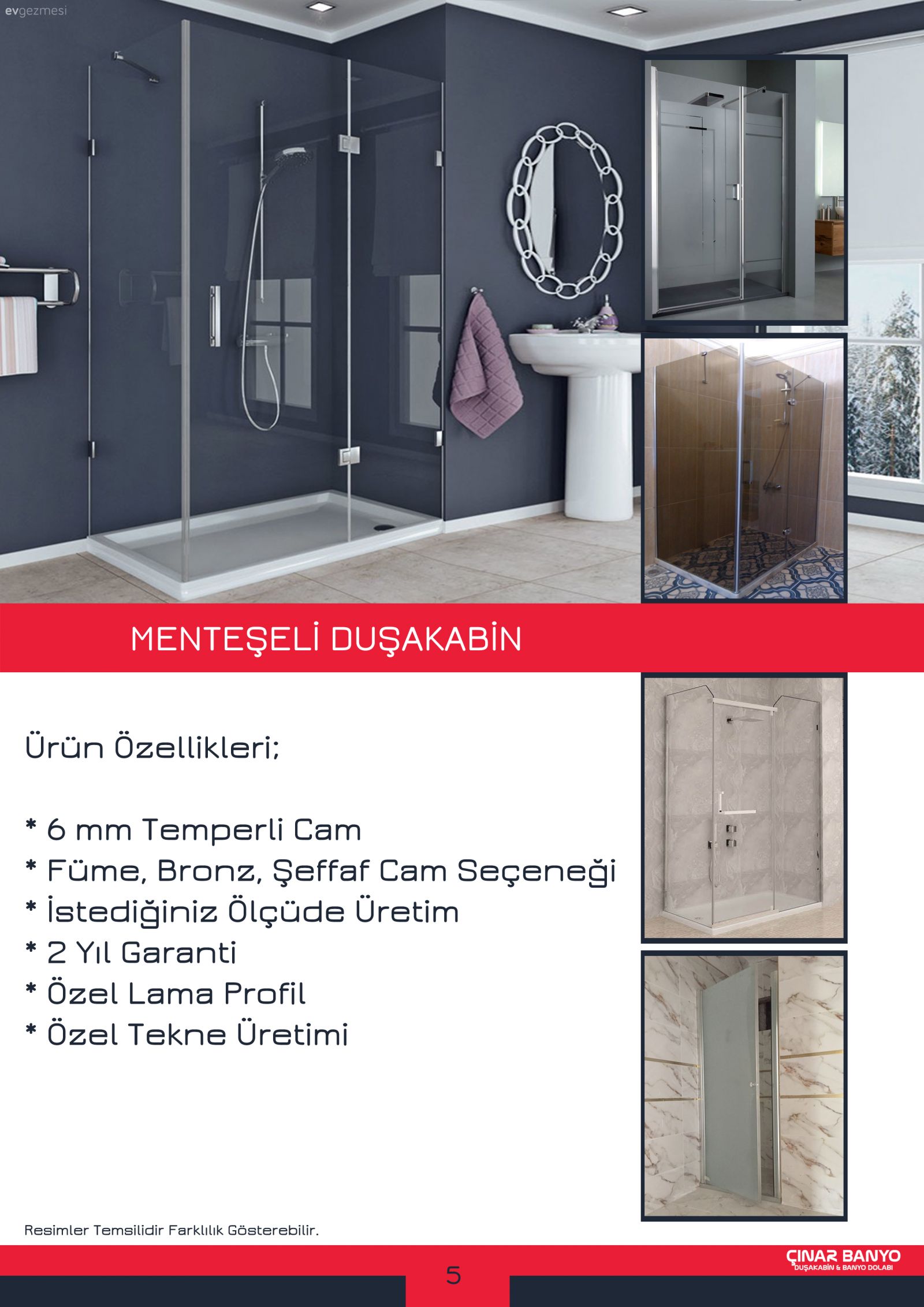 DUŞAKABİN VE BANYO DOLABI TERCİHİ