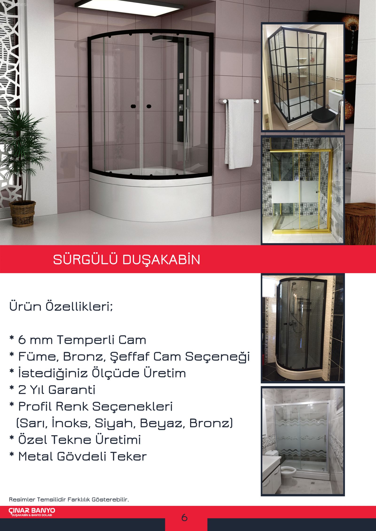 DUŞAKABİN VE BANYO DOLABI TERCİHİ