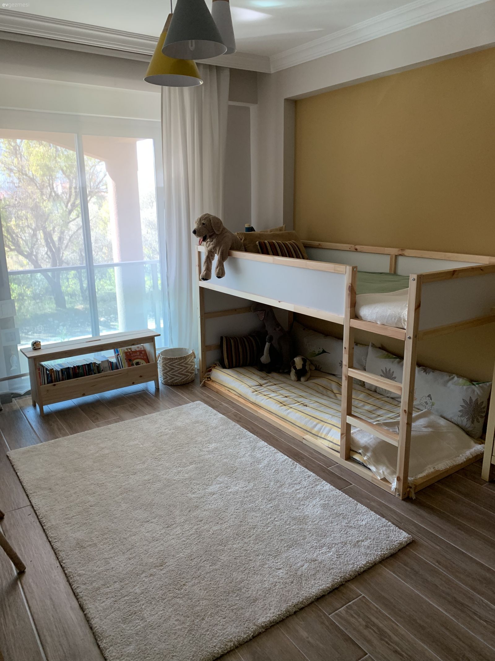 Mutfak/ salon ve çocuk odası