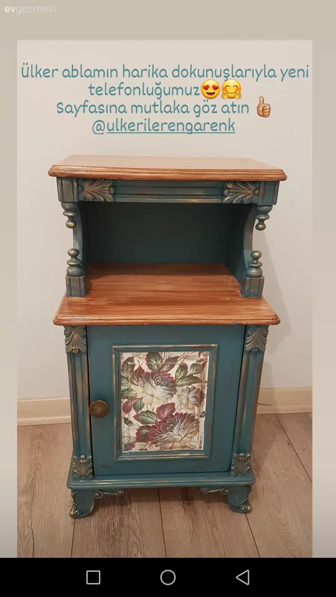 Eskileri atmıyoruz yeniden hayat veriyoruz.