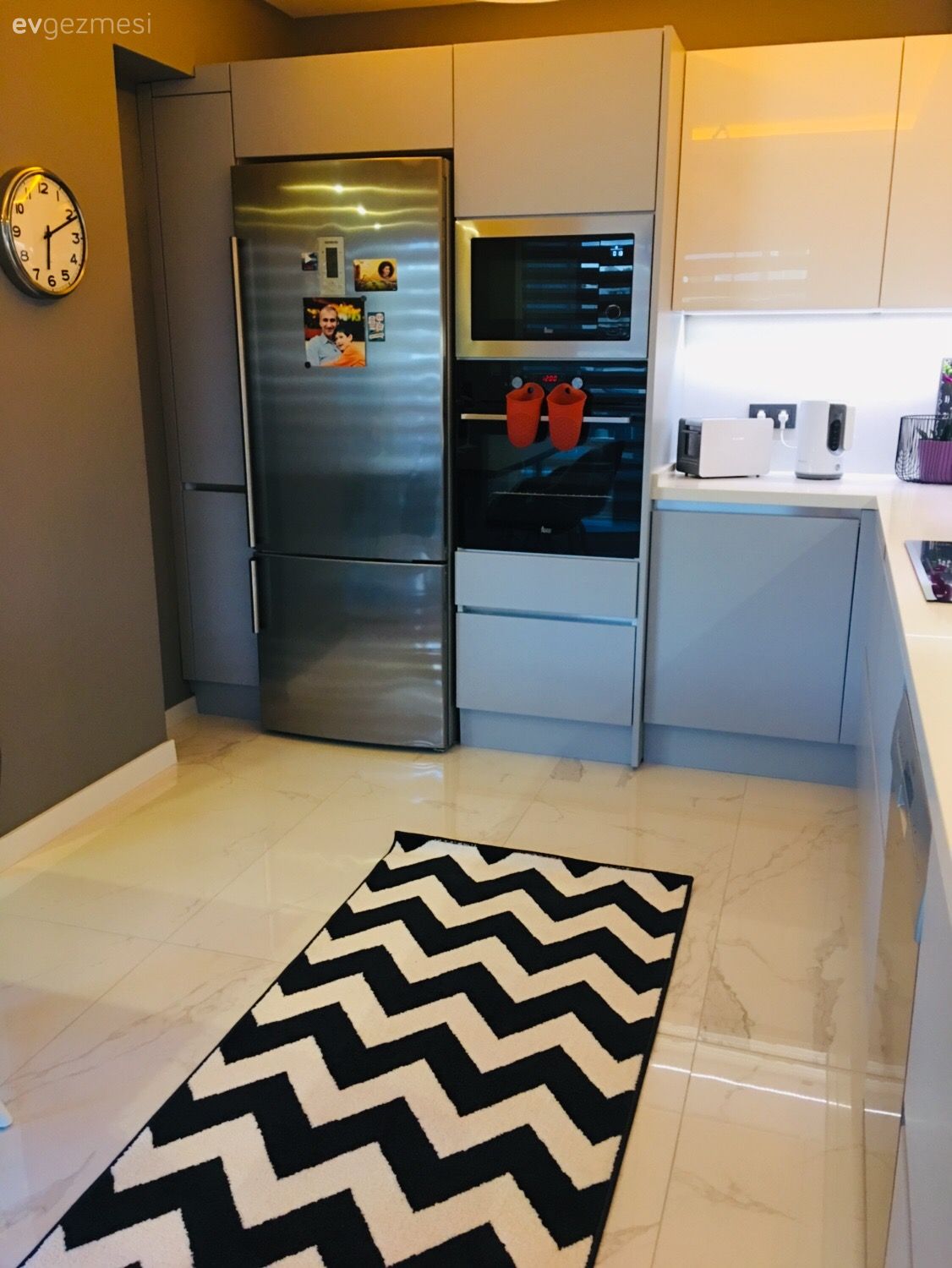 Yeni yaptirdigim mutfagimdan kareler